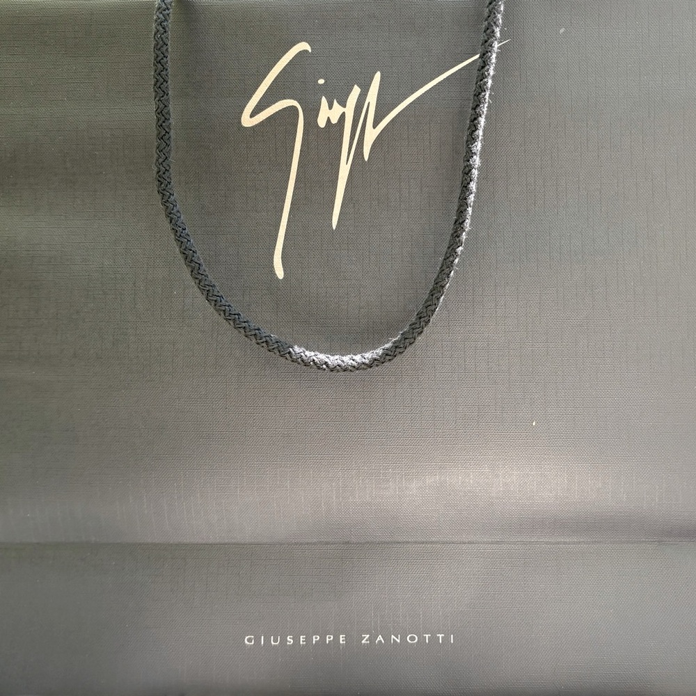 Giuseppe Zanotti Black and Gold Tote